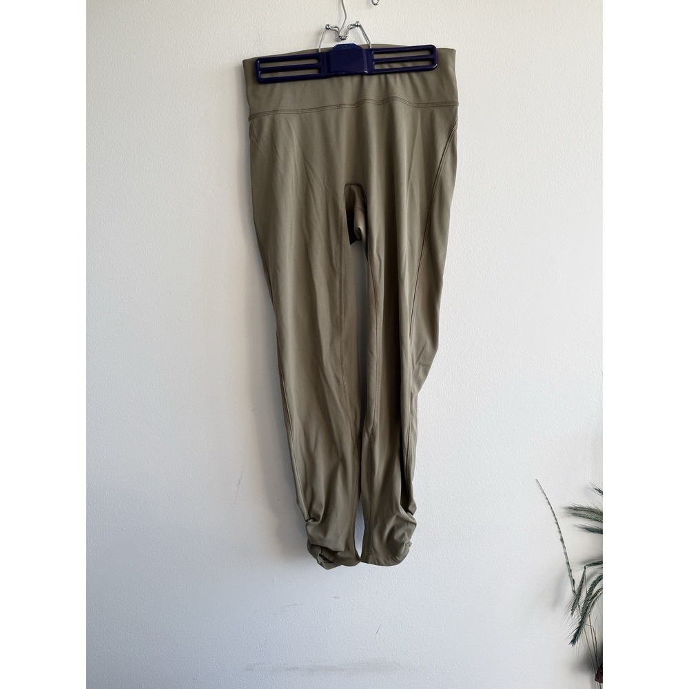 Lululemon Leggings Size 8 Ruched Hem LW5EARS Align Wunder Train Green‎